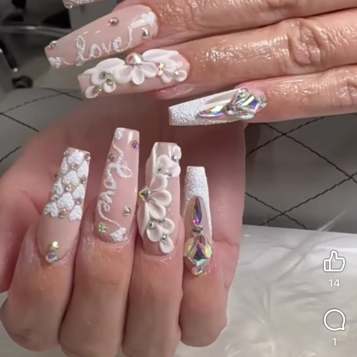Custom nail design by Daisy Nails Spa NW — look 2