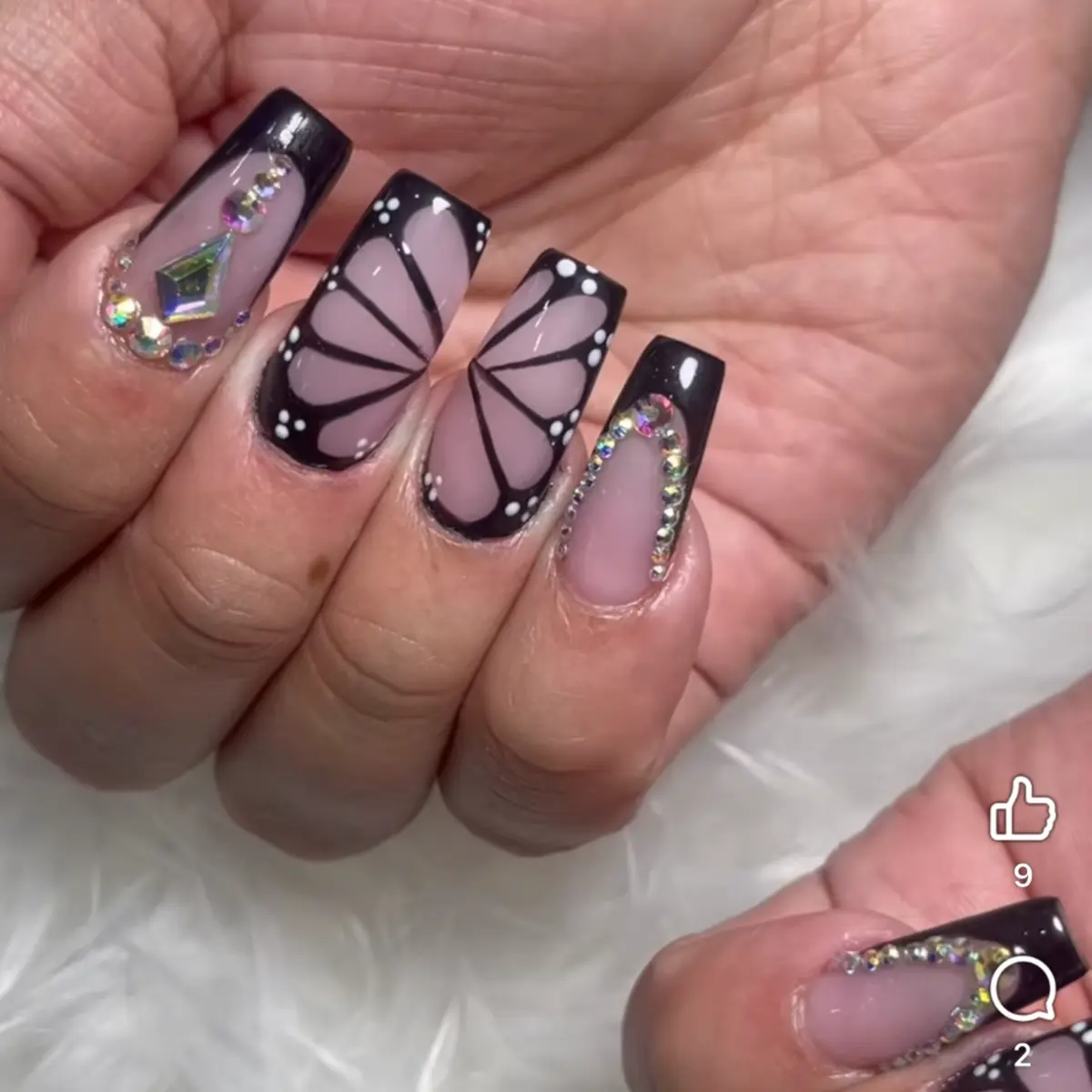 Custom nail design by Daisy Nails Spa NW — look 4