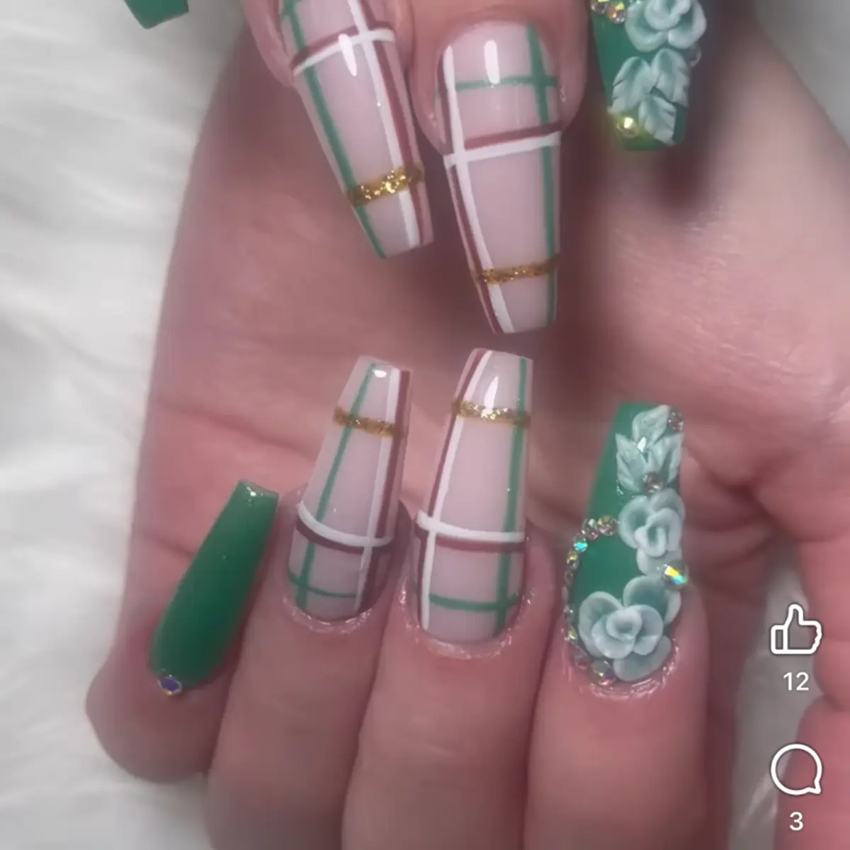 Custom nail design by Daisy Nails Spa NW — look 7