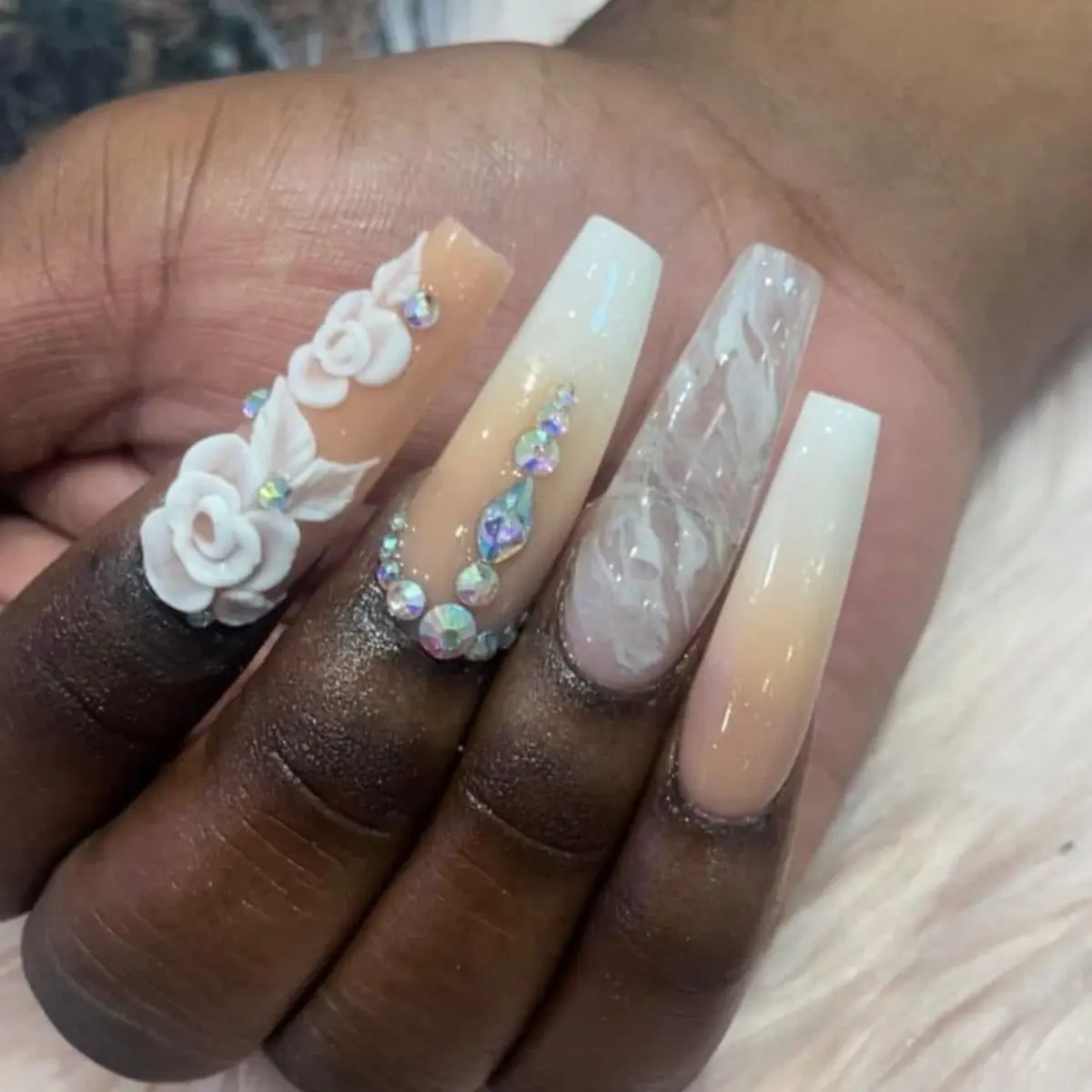 Custom nail design by Daisy Nails Spa NW — look 12