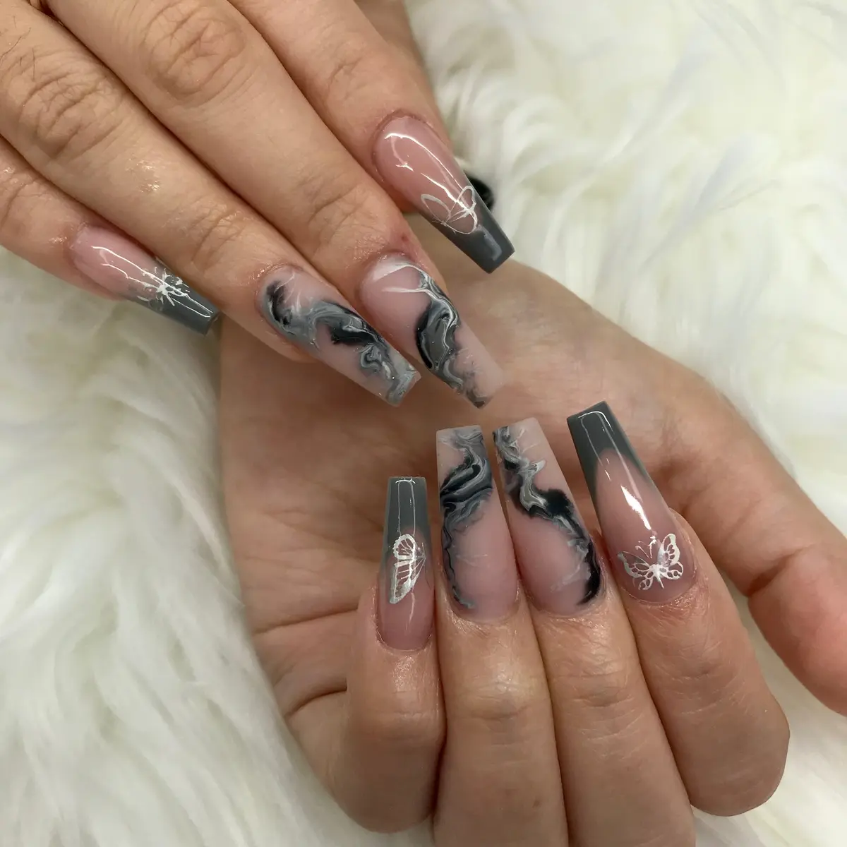 Custom nail design by Daisy Nails Spa NW — look 17